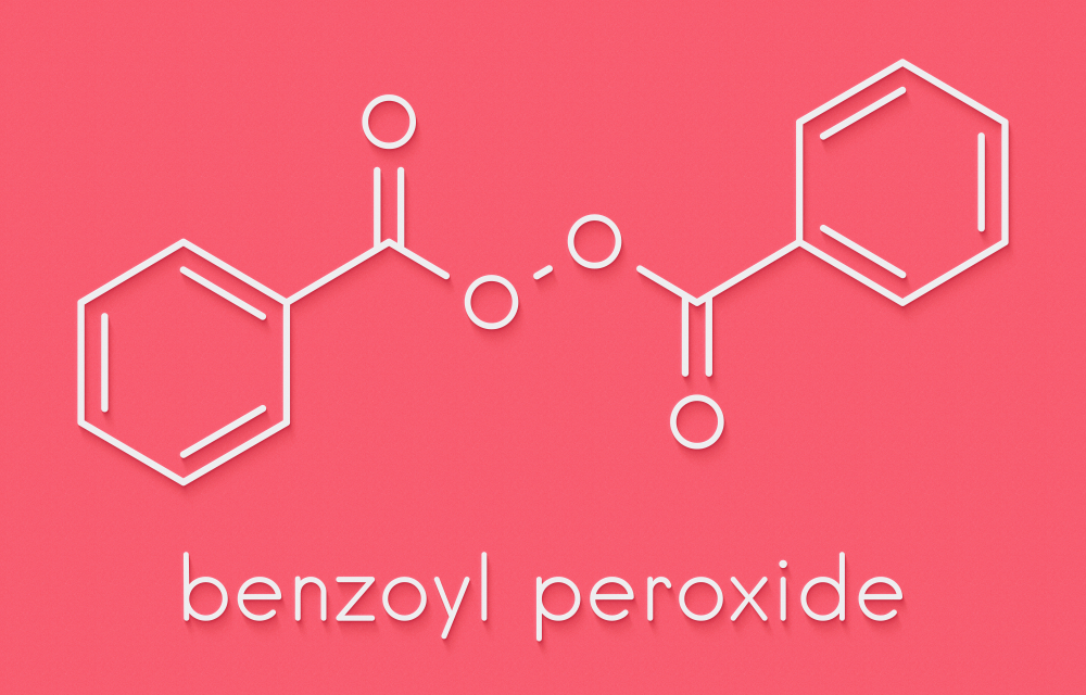 Benzoyl peroxide is one of the best ingredients for cleaning out pores and eliminating bacteria that can cause acne.